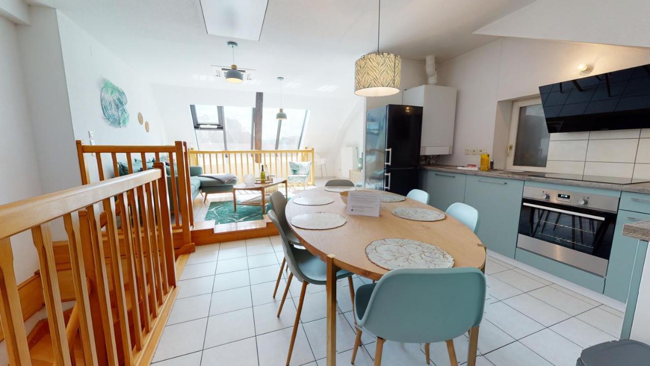 コルマールDuplex Des Dominicains - 1 Parking Gratuit - Hypercentre 6 Personnesアパートメント エクステリア 写真