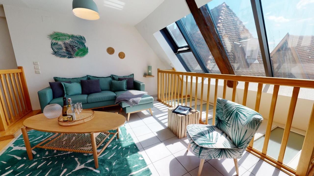 コルマールDuplex Des Dominicains - 1 Parking Gratuit - Hypercentre 6 Personnesアパートメント エクステリア 写真
